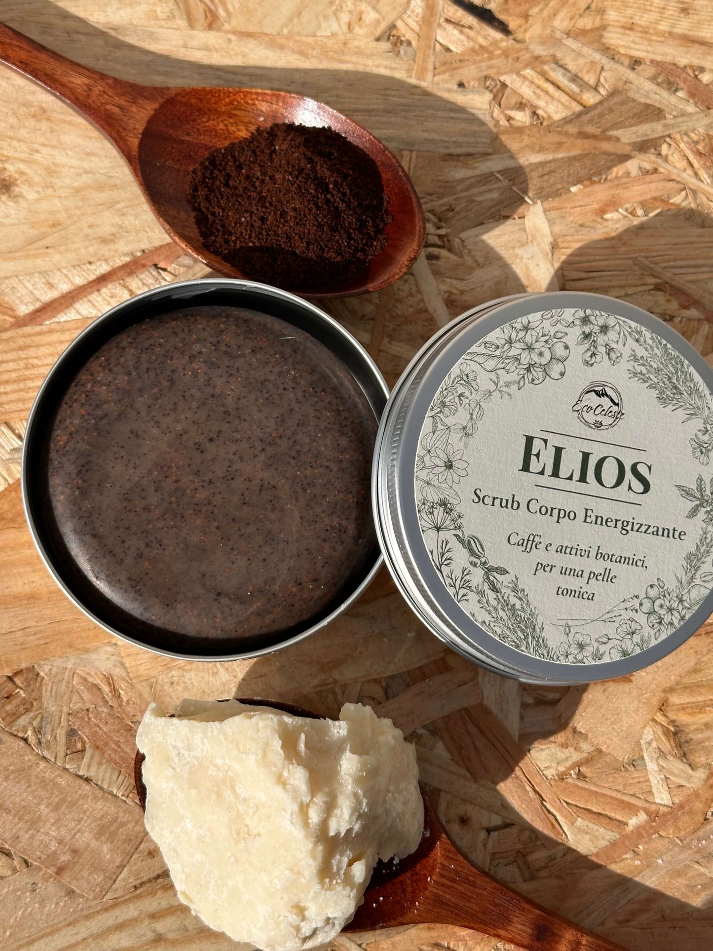 Elios – Scrub corpo solido al caffè