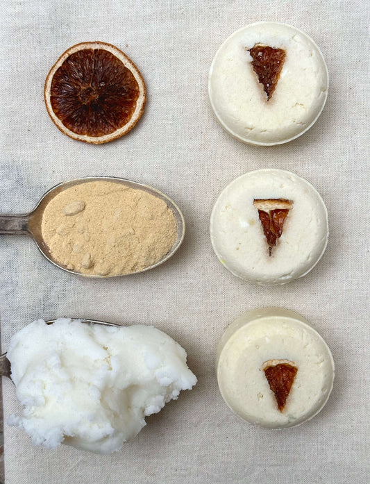 Shampoo solido volumizzante e illuminante – Arancia & Carota